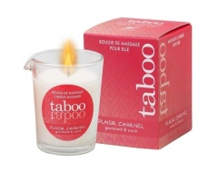 taboo vela de masaje para ella plaisir charnel aroma flor de cacao imagen 1