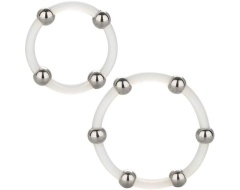 Kit 2 Anillos de Silicona y Acero