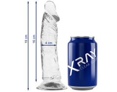 Dildo Transparente 19 CM X 4CM
