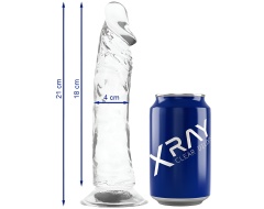 Dildo Transparente 21 CM X 4CM