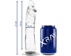 Dildo Transparente 21 CM X 4CM