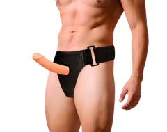 Arnés pene hueco 15 cm