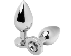 Plug Anal con Joya 3.3 X 7.62CM