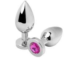 Plug Anal con Joya Rosa 2.5X 5.71CMPlug Anal con Joya Rosa 2.5X 5.71CM