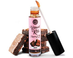 Gloss Efecto Vibrador y Sabor - brownie