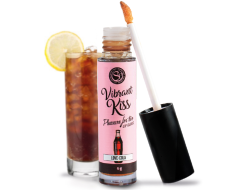 Gloss Efecto Vibrador y Sabor love cola