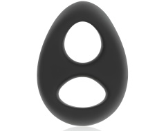 Anillo Flexible Pene y Testículos PR13 NEGRO