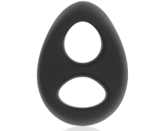 Anillo Flexible Pene y Testículos PR13 NEGRO