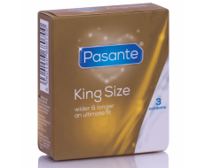 Pasante - Preservativos King Más Largos Y Anchos 3 Unidades