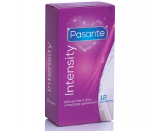 Pasante Intensity Preservativos Puntos y Estrias