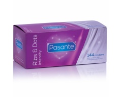 Preservativos  Puntos Y Estrías Intensity 144 Unidades