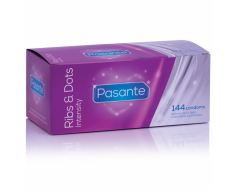 Preservativos  Puntos Y Estrías Intensity 144 Unidades
