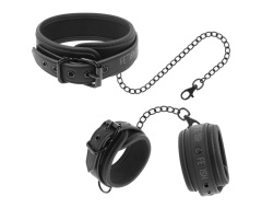 Esposas con Collar CUERO VEGANO