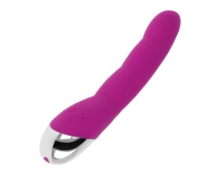 VIBRADOR 6 MODOS Y 6 VELOCIDADES LILA 21.5 CM