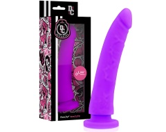 Dildo LILA SILICONA MEDICA 17 X 3CM