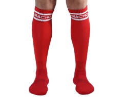 Calcetines Largos Talla Unica Rojo imagen 1