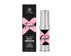 Gel Estimulante Unisex Triple X – SecretPlay 15 ml