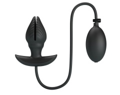 Plug Anal Inflable Expansivo con Vibración