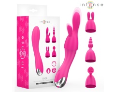 Vibrador con Cabezales Intercambiables