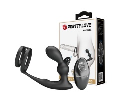 Anillo para Pene con Plug Anal Vibratorio