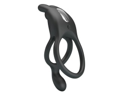 Anillo Vibrador Doble Recargable