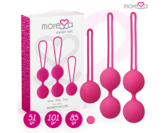 Set de Entrenamiento Pélvico de Silicona ROSA