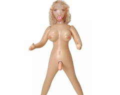 Muñeca hinchable transexual Gia Darling vista frontal