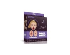 Muñeca inflable con rostro 3D y cuerpo completo