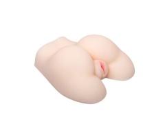 Perspectiva lateral de réplica vaginal y anal mini