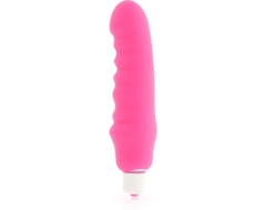 vibrador rosa de silicona