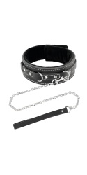 Collar Leather con Correa