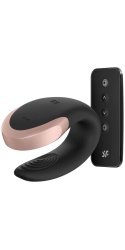 Satisfyer Vibrador Parejas Luxury Negro Satisfyer Vibrador Parejas Luxury Negro