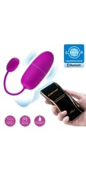 Nymph Huevo Vibrador Controlado Por App Violeta