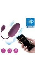 Nymph Huevo Vibrador Controlado Por App Lila