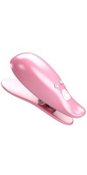 Leaf Pinzas Vibratorias Para Pezones Rosa