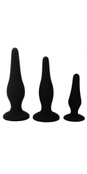 Kit Iniciacion Anal Plugs Silicona