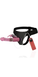 Arnés con Vibrador Rotador 16 cm