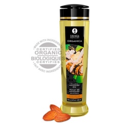 Shunga Aceite de Masaje Orgánico Almendra Dulce imagen 1