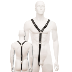 Body Arnés BDSM para hombre negro