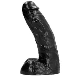Black Dildo negro 25 cm