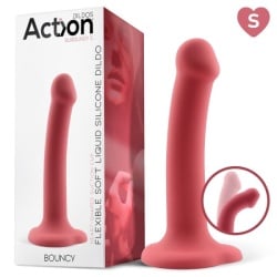 Dildo Flexible de Silicona Líquida 16.5cm