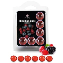 Bolas Brasileñas 6 Unidades Frutas del Bosque imagen 1