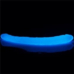 Dildo Doble Fluorescente 37cm