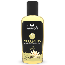 gel estimulante comestible efecto calor - vainilla 100 ml imagen 1