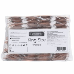 Pasante - Preservativos King Más Largos Y Anchos Bolsa 144 Unidades