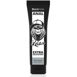 black hole base agua dilatacion anal 150 ml imagen 1