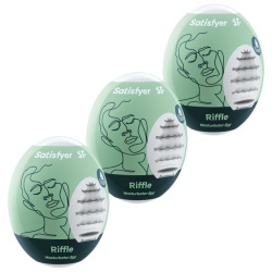 Satisfyer 3 Huevos Masturbadores - Riffle