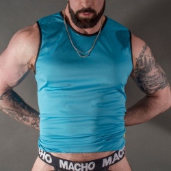Camiseta Azul L/Xl imagen 1