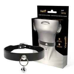 Collar Cuero Vegano Accesorio Woman Cascabel imagen 1