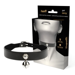 Collar Cuero Vegano Accesorio Woman Cascabel imagen 1